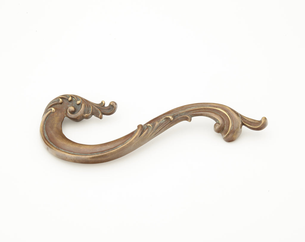 French Court Left Curved Pull by Schaub - New York Hardware, Inc