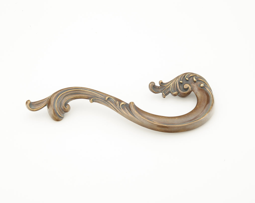 French Court Right Curved Pull by Schaub - New York Hardware, Inc