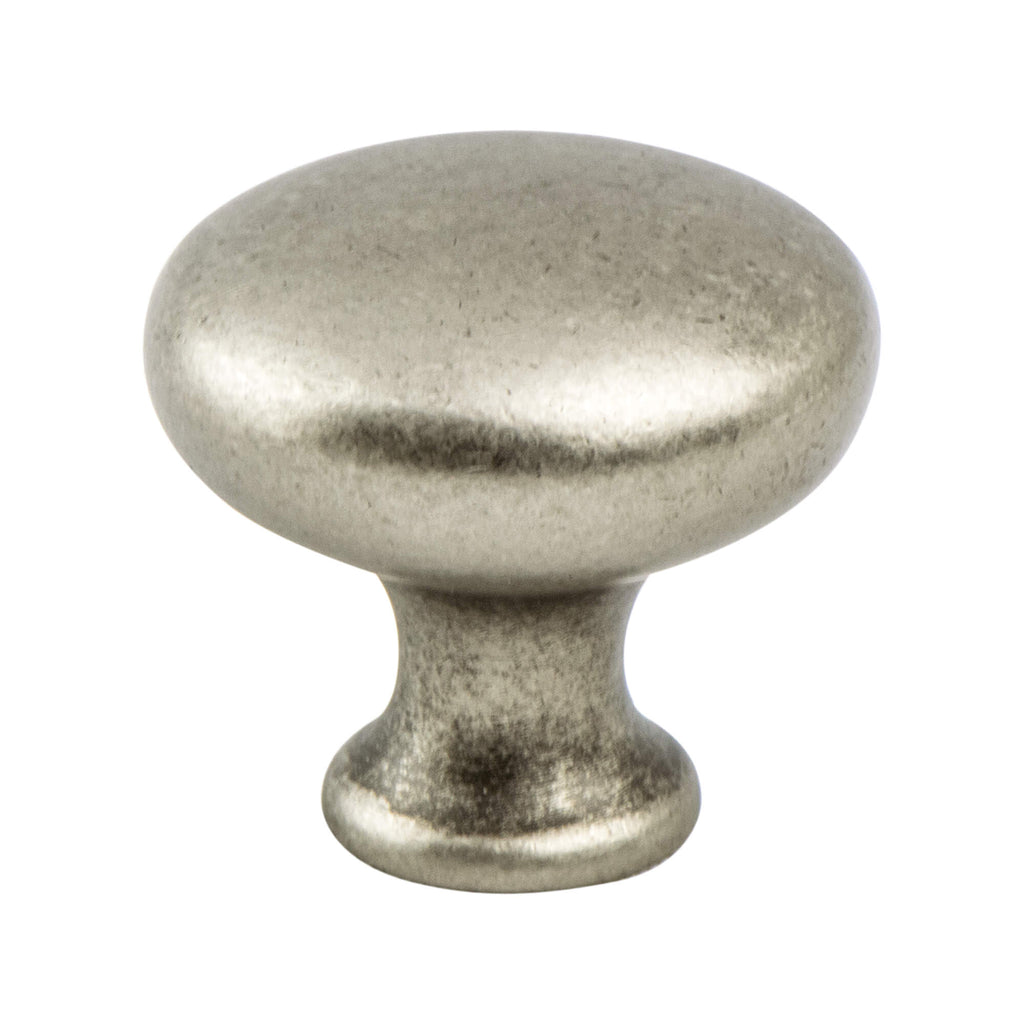 Weathered Nickel - 1-1/8" - Traditional Advantage Four Knob by Berenson - New York Hardware