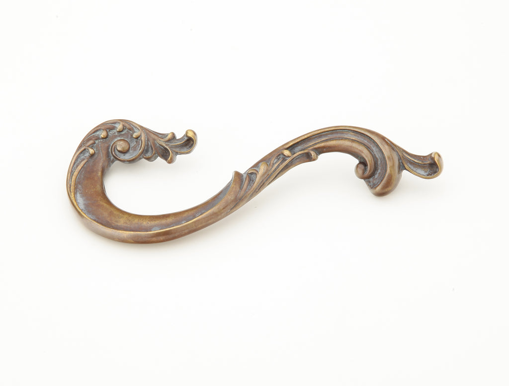 French Court Left Curved Pull by Schaub - New York Hardware, Inc