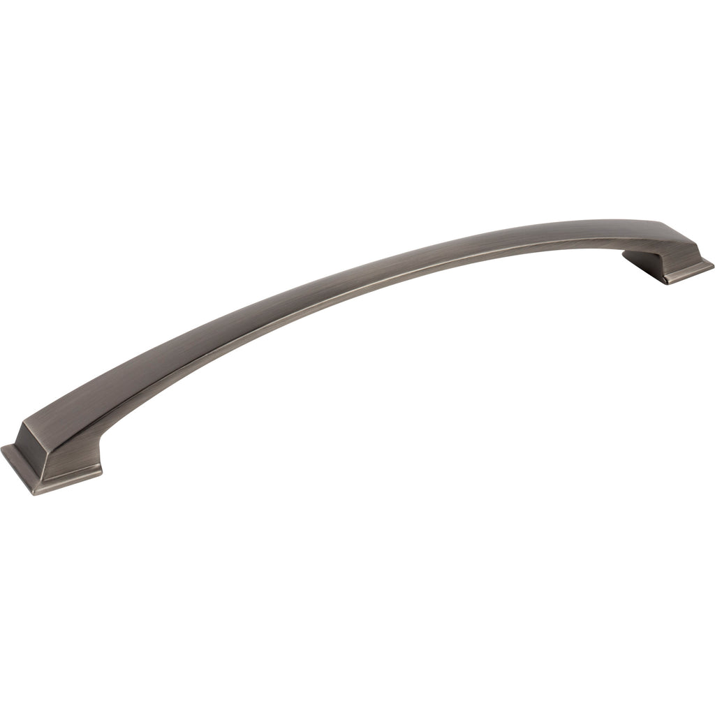 Arched Roman Appliance Handle by Jeffrey Alexander - Brushed Pewter