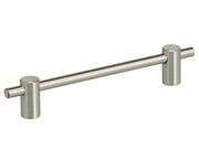 5" C.C. Adjustable Omnia Thin Cabinet Pull Satin Stainless Steel - New York Hardware