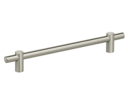 7-5/8" C.C. Adjustable Omnia Cabinet Pull Satin Stainless Steel - New York Hardware
