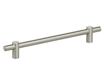 7-5/8" C.C. Adjustable Omnia Cabinet Pull Satin Stainless Steel - New York Hardware