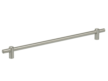 12-5/8" C.C. Adjustable Omnia Cabinet Pull Satin Stainless Steel - New York Hardware