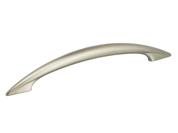 6-1/2" Center-to-Center Omnia Modern Tapered Bow Cabinet Pull - New York Hardware