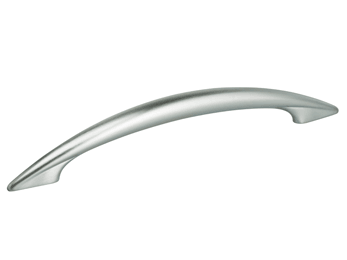 6-1/2" Center-to-Center Omnia Modern Tapered Bow Cabinet Pull - New York Hardware