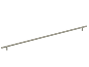 25-3/16" C.C. Omnia Modern Bar Cabinet Pull Satin Stainless Steel - New York Hardware