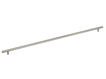 29" Center-to-Center Omnia Plain Steel Cabinet Pull Satin Stainless Steel - New York Hardware