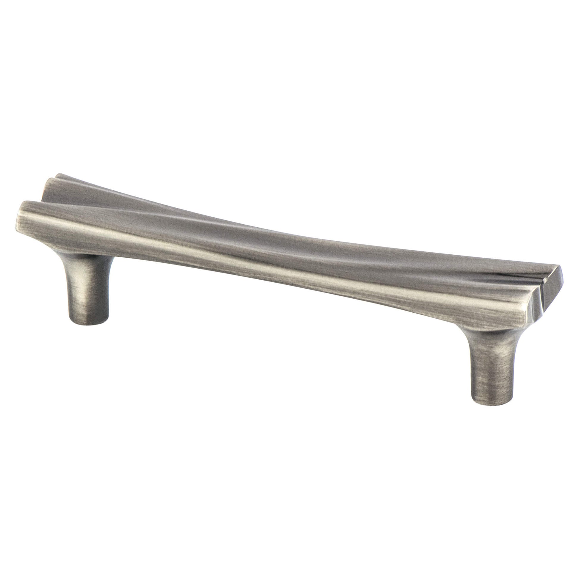 Brushed Tin - 96mm - Puritan Pull by Berenson - New York Hardware