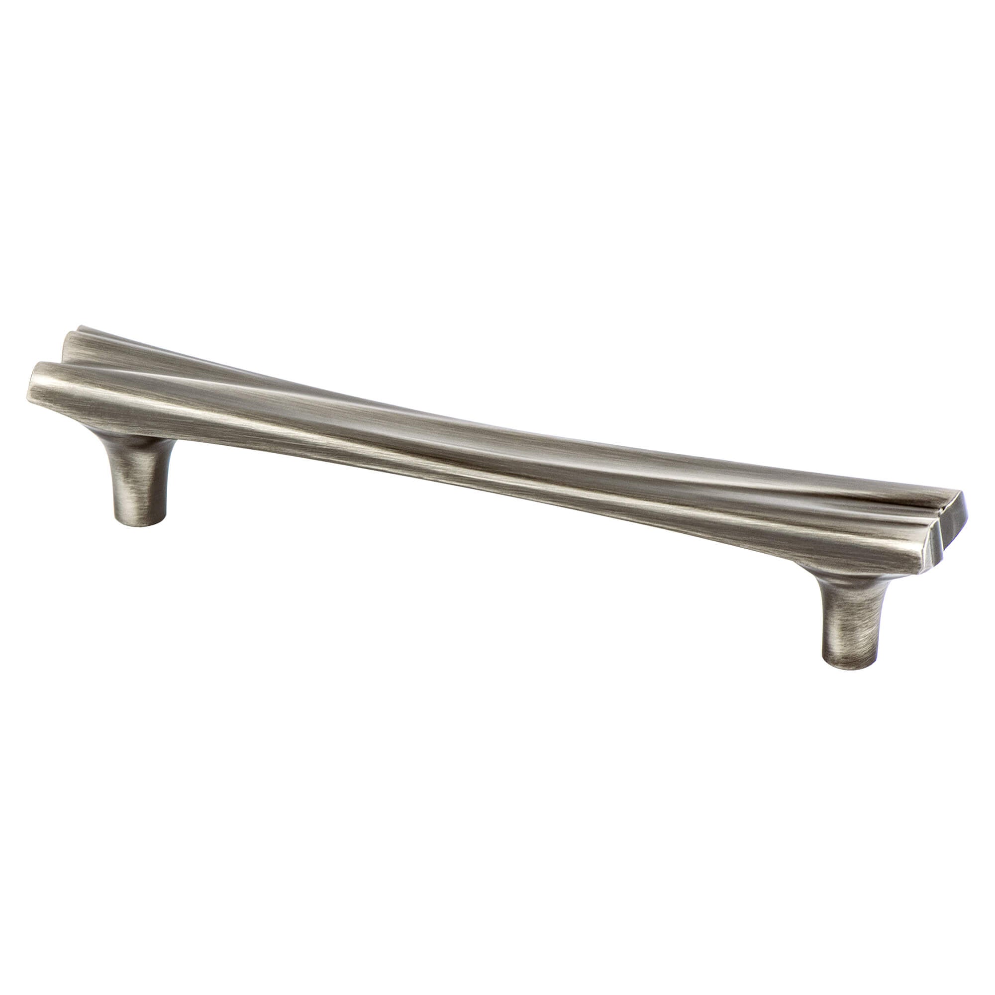 Brushed Tin - 128mm - Puritan Pull by Berenson - New York Hardware