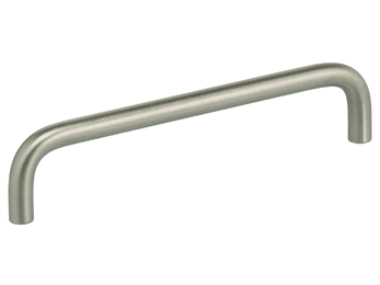 5" Center-to-Center Omnia Steel Wire Cabinet Pull Satin Stainless Steel - New York Hardware