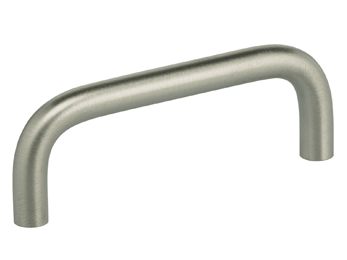 3" Center-to-Center Omnia Steel Wire Cabinet Pull Satin Stainless Steel - New York Hardware