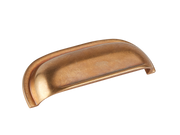 Withenshaw Cup Pull by Armac Martin - 96mm - Satin Nickel Plate