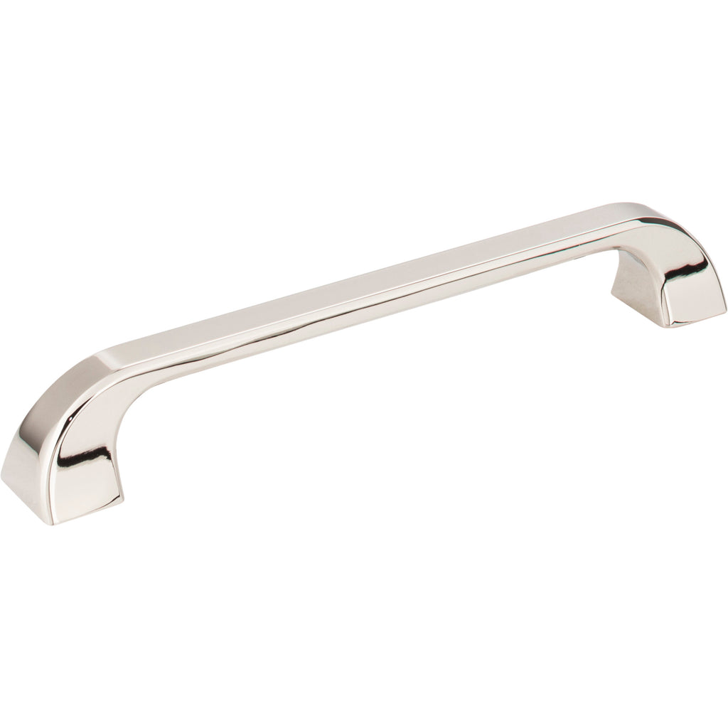 Square Marlo Cabinet Pull by Jeffrey Alexander - Polished Nickel