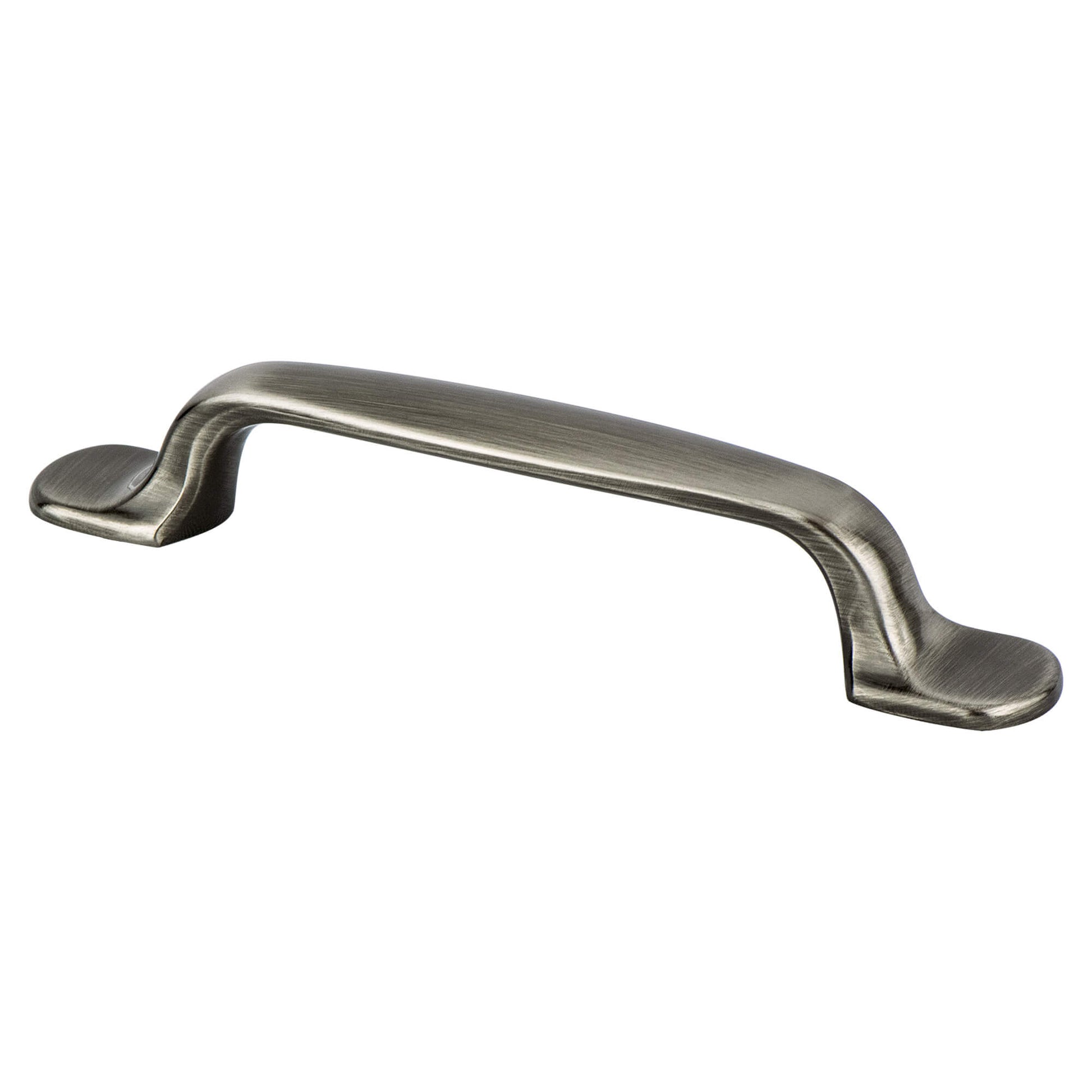 Brushed Black Nickel - 96mm - Euro Moderno Pull by Berenson - New York Hardware