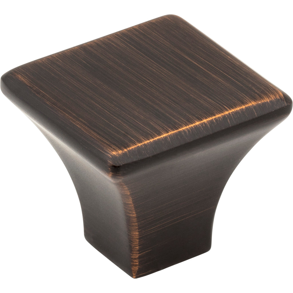 Square Marlo Cabinet Knob by Jeffrey Alexander - Brushed Oil Rubbed Bronze