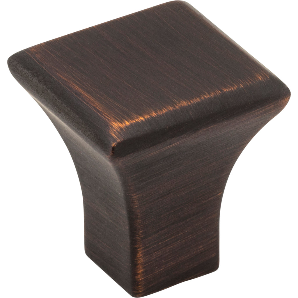 Square Marlo Cabinet Knob by Jeffrey Alexander - Brushed Oil Rubbed Bronze