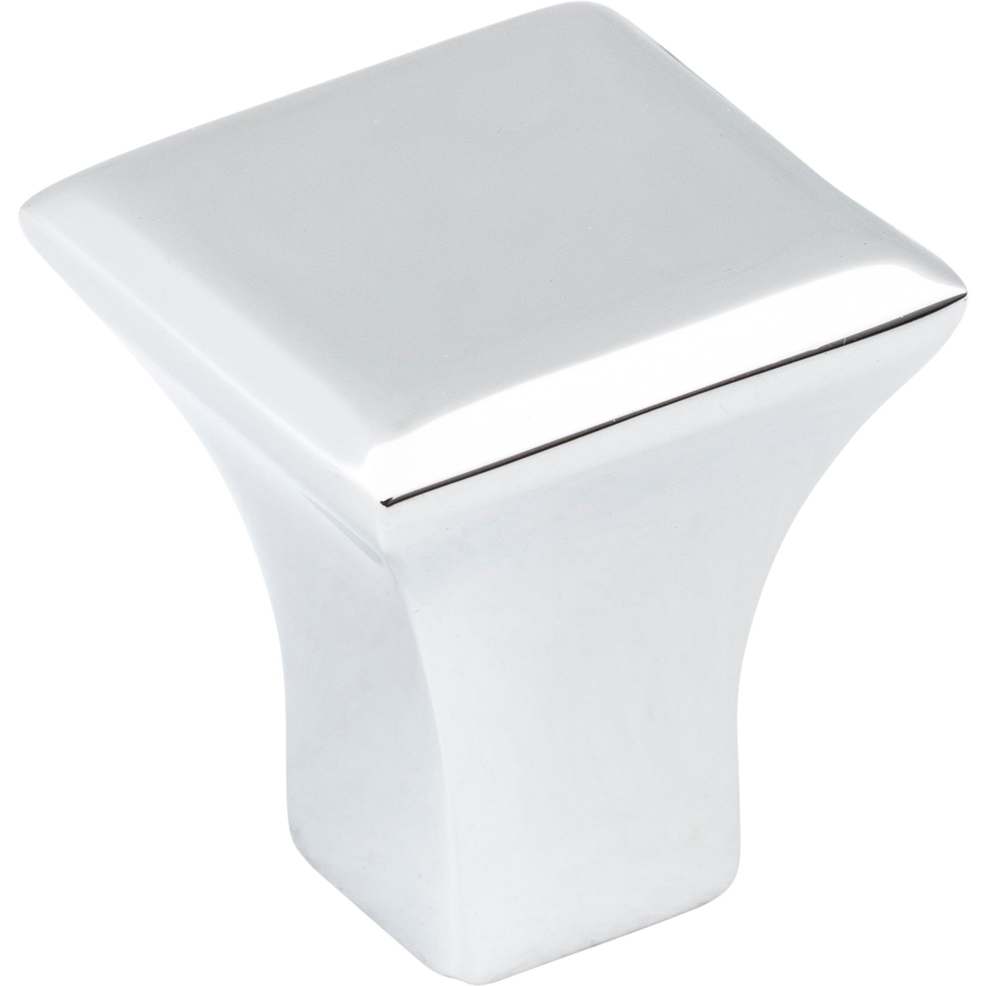 Square Marlo Cabinet Knob by Jeffrey Alexander - Polished Chrome