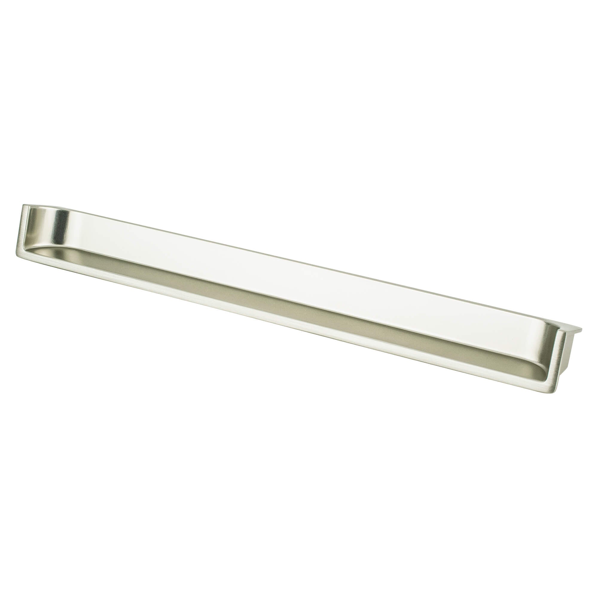Satin Nickel - 128mm - Recess Recess Pull by Berenson - New York Hardware