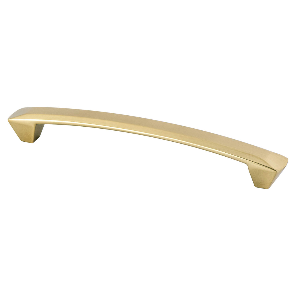 Modern Brushed Gold - 160mm - Laura Pull by Berenson - New York Hardware