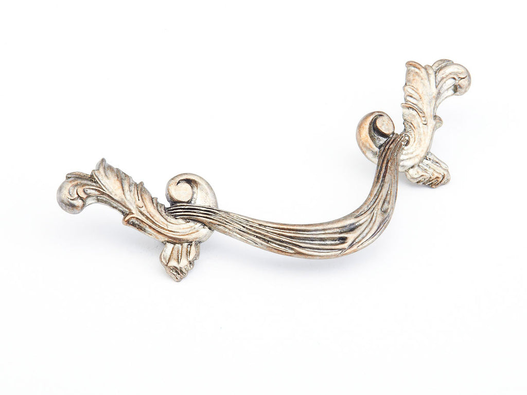 French Court Curved Filigree Drop Pull by Schaub - New York Hardware, Inc