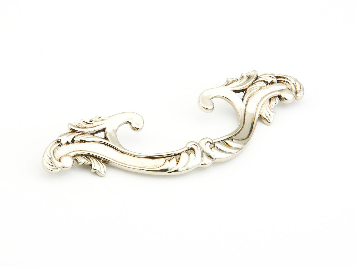 Schaub and Company 988-WB 5-3/8"cc Solid Brass Symphony French Court Swag Pull Schaub and Company 988-WB 5-3/8"cc Solid Brass Symphony French Court Swag Pull