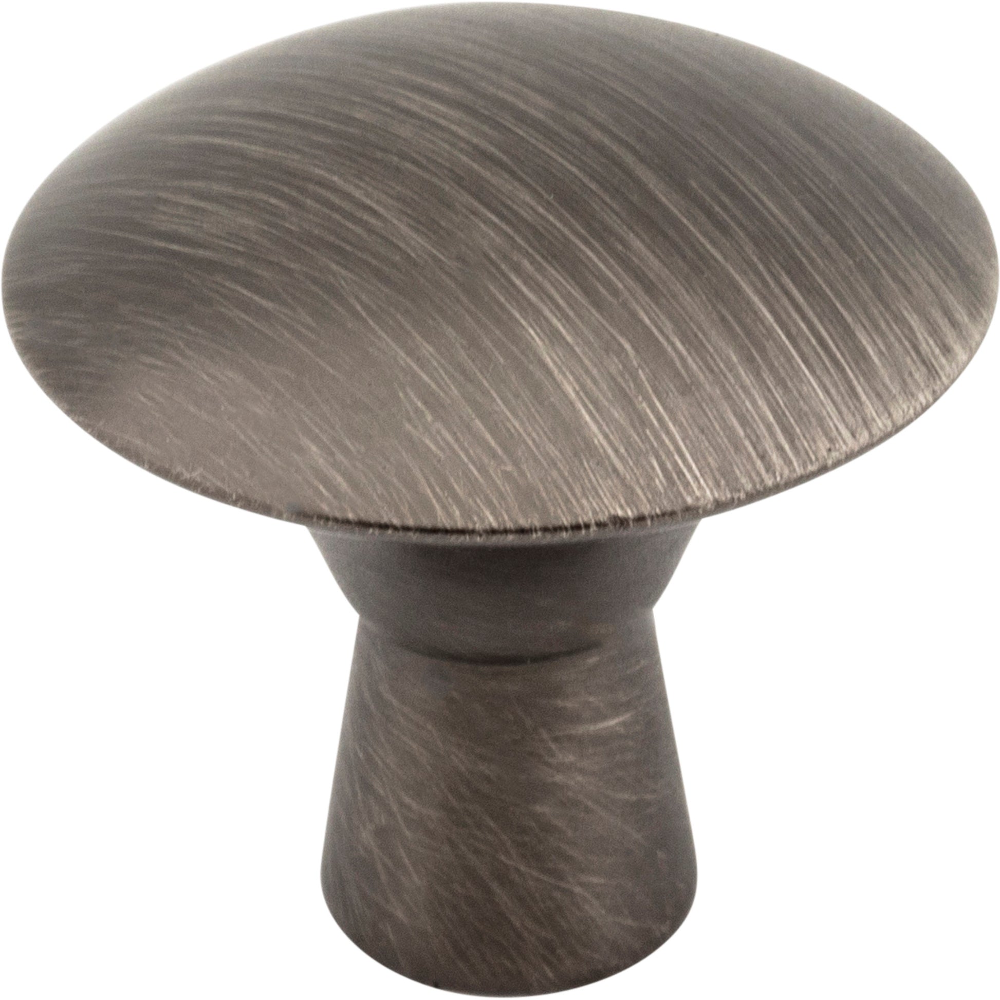 Zachary Cabinet Mushroom Knob by Elements - Brushed Pewter