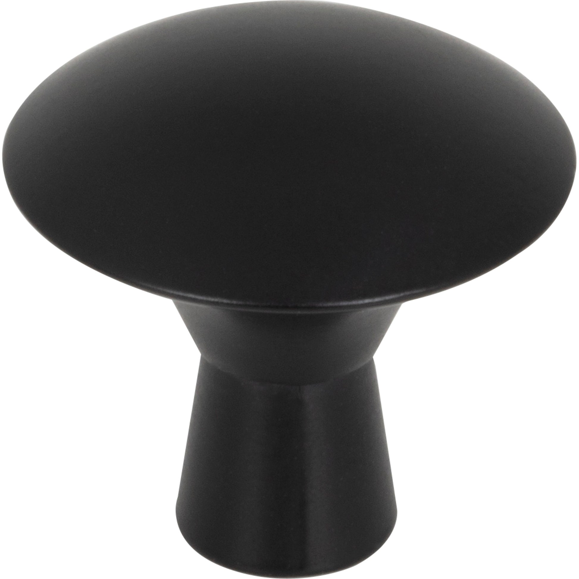 Zachary Cabinet Mushroom Knob by Elements - Matte Black