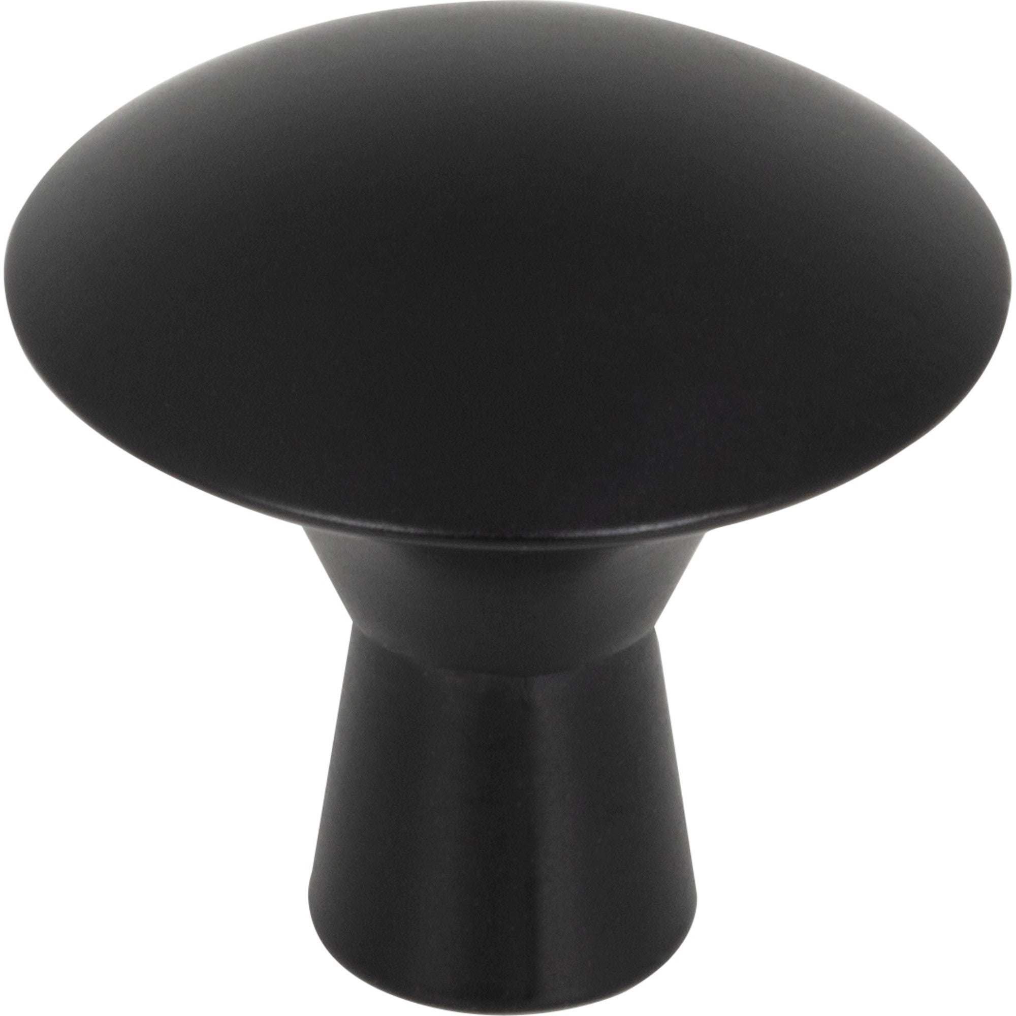 Zachary Cabinet Mushroom Knob by Elements - Matte Black