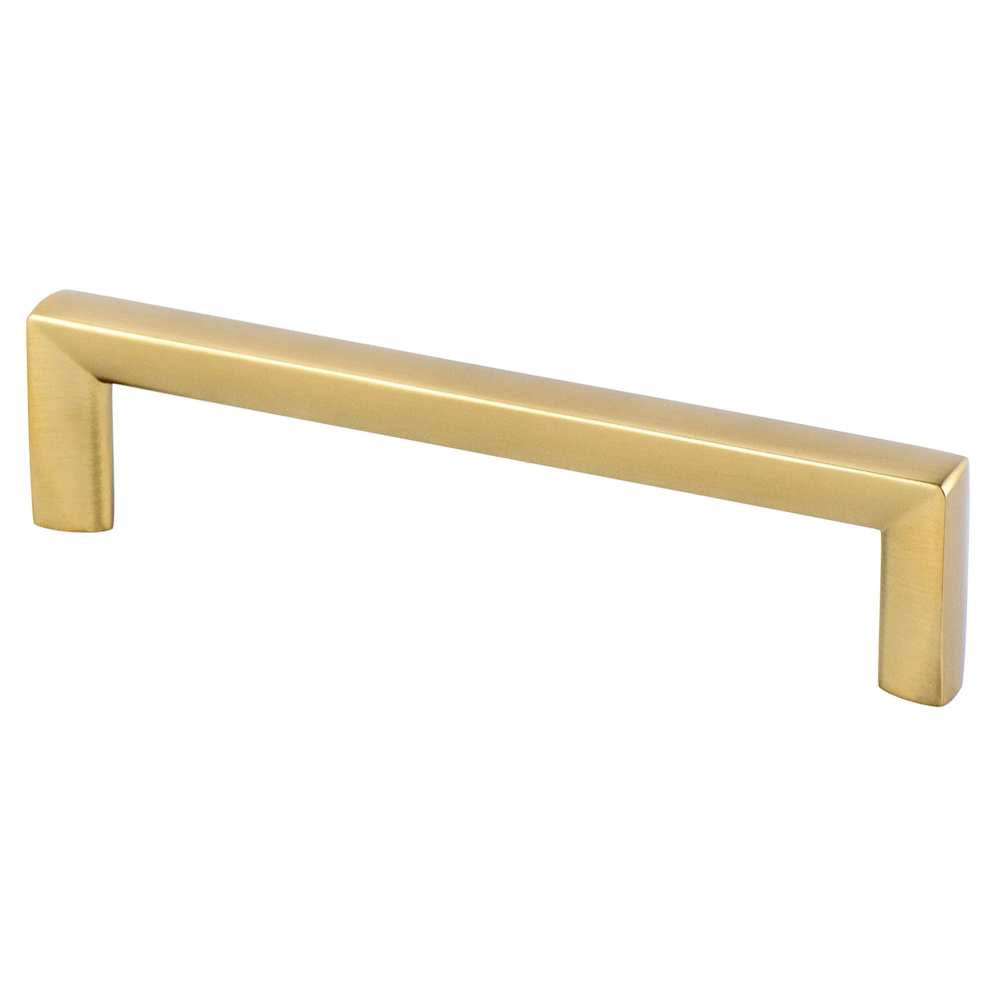 Modern Brushed Gold - 128mm - Metro Pull by Berenson - New York Hardware