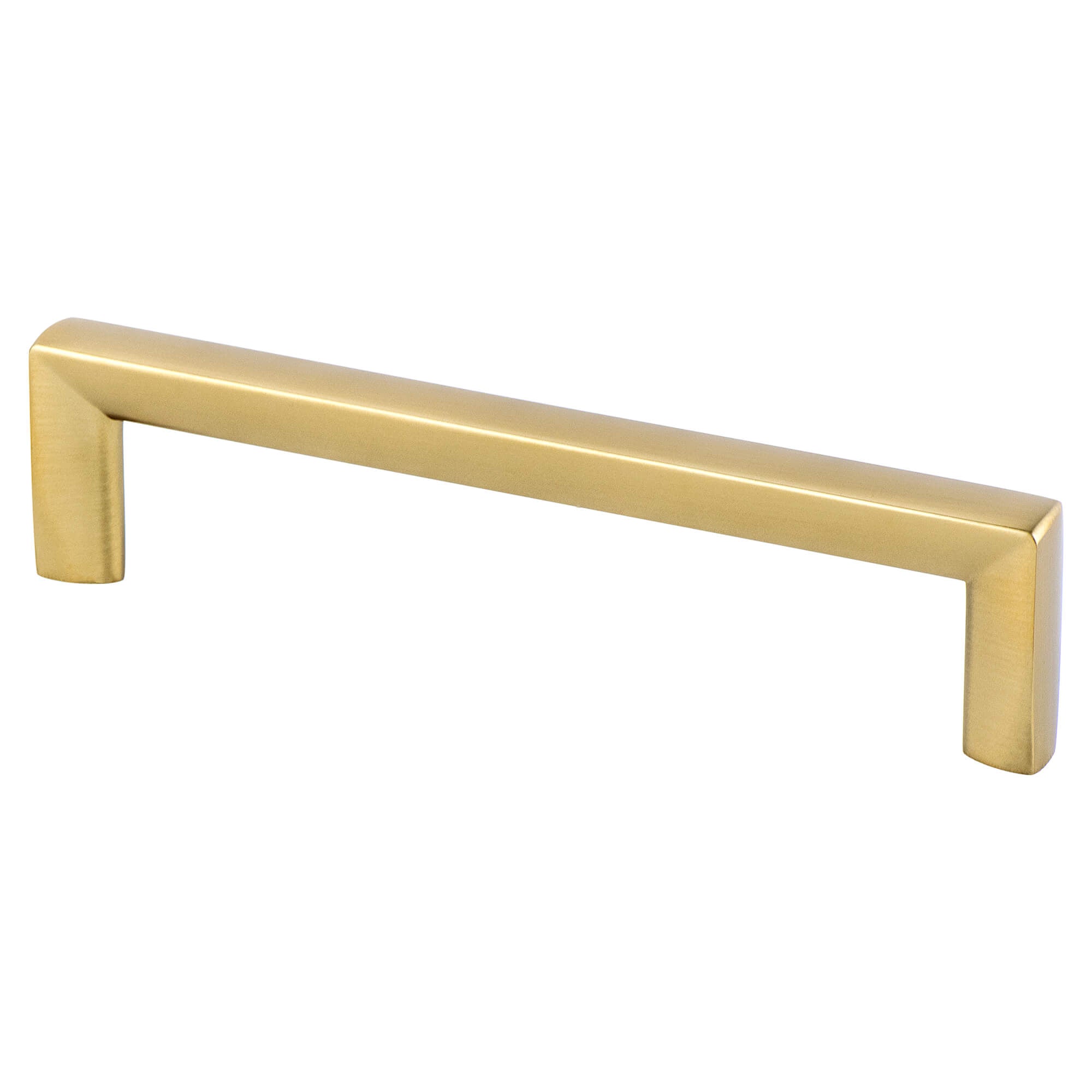 Modern Brushed Gold - 128mm - Metro Pull by Berenson - New York Hardware