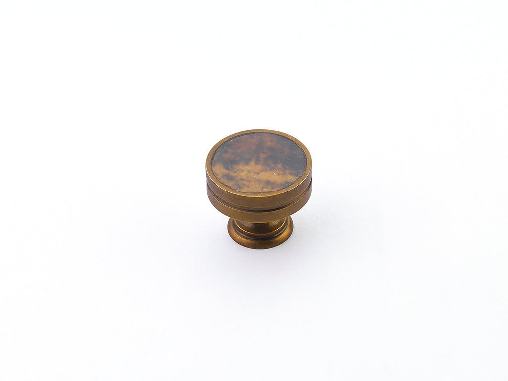 Tiger Penshell Round Knob by Schaub - Estate Dover - New York Hardware