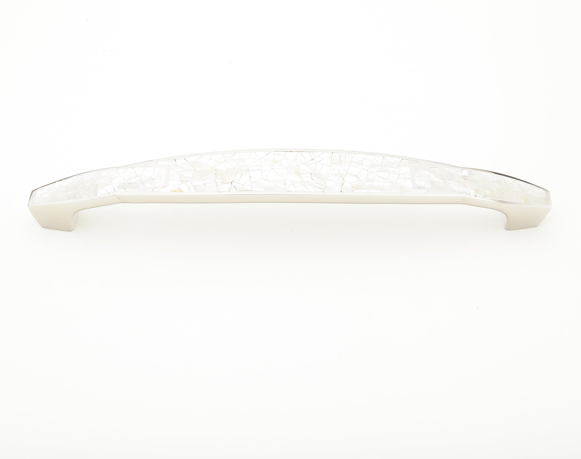 Mother of Pearl Pull by Schaub - Polished Nickel - New York Hardware