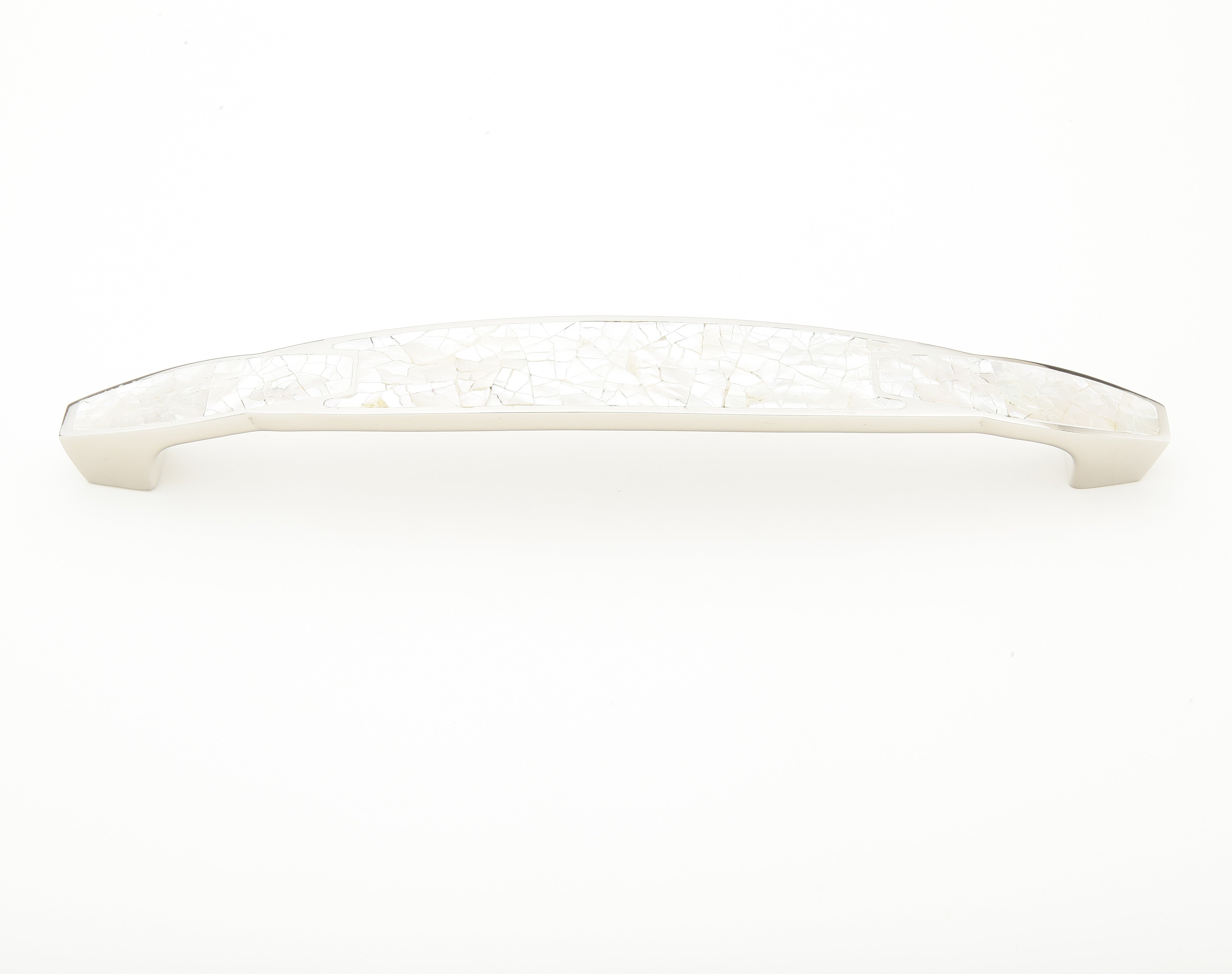 Mother of Pearl Pull by Schaub - Polished Nickel - New York Hardware