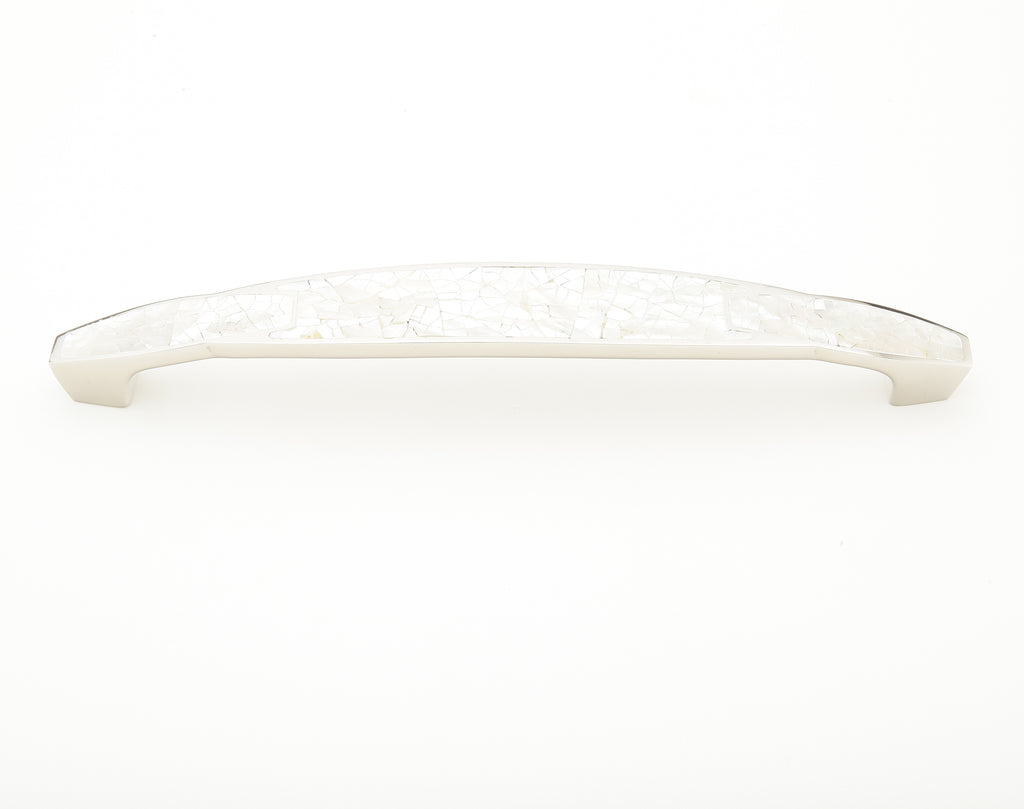 Mother of Pearl Pull by Schaub - Polished Nickel - New York Hardware