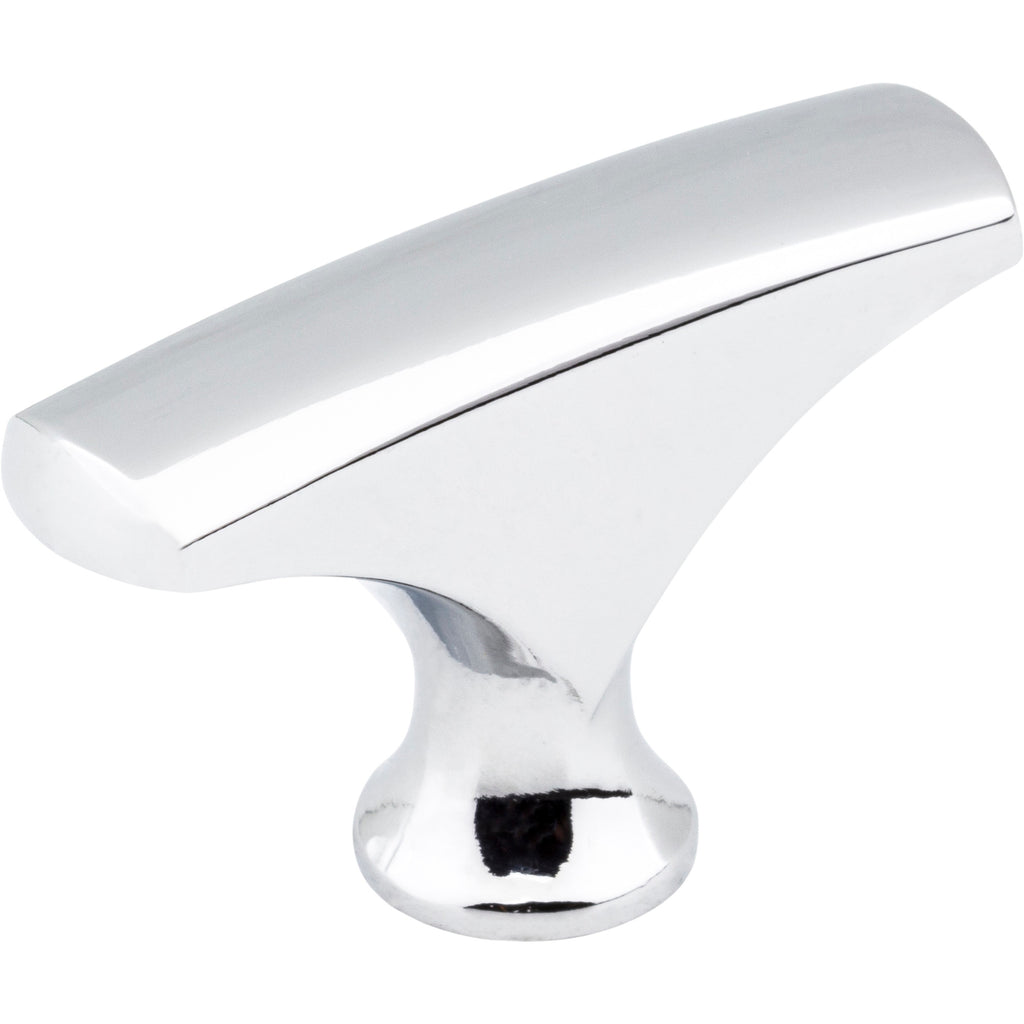 Aiden Cabinet "T" Knob by Elements - Polished Chrome