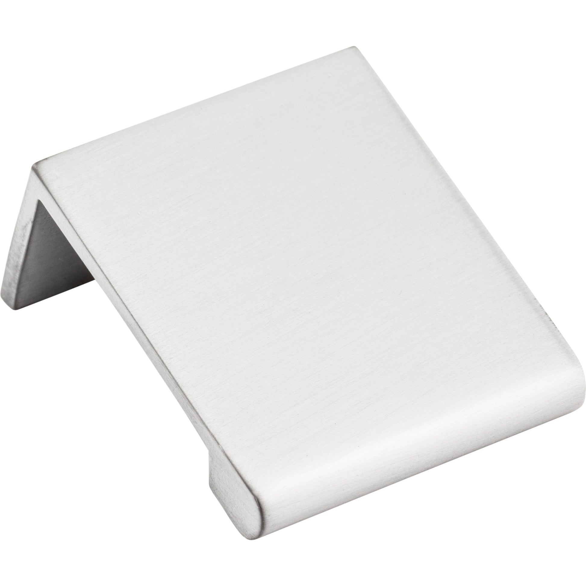 Edgefield Cabinet Tab Pull by Elements - Brushed Chrome