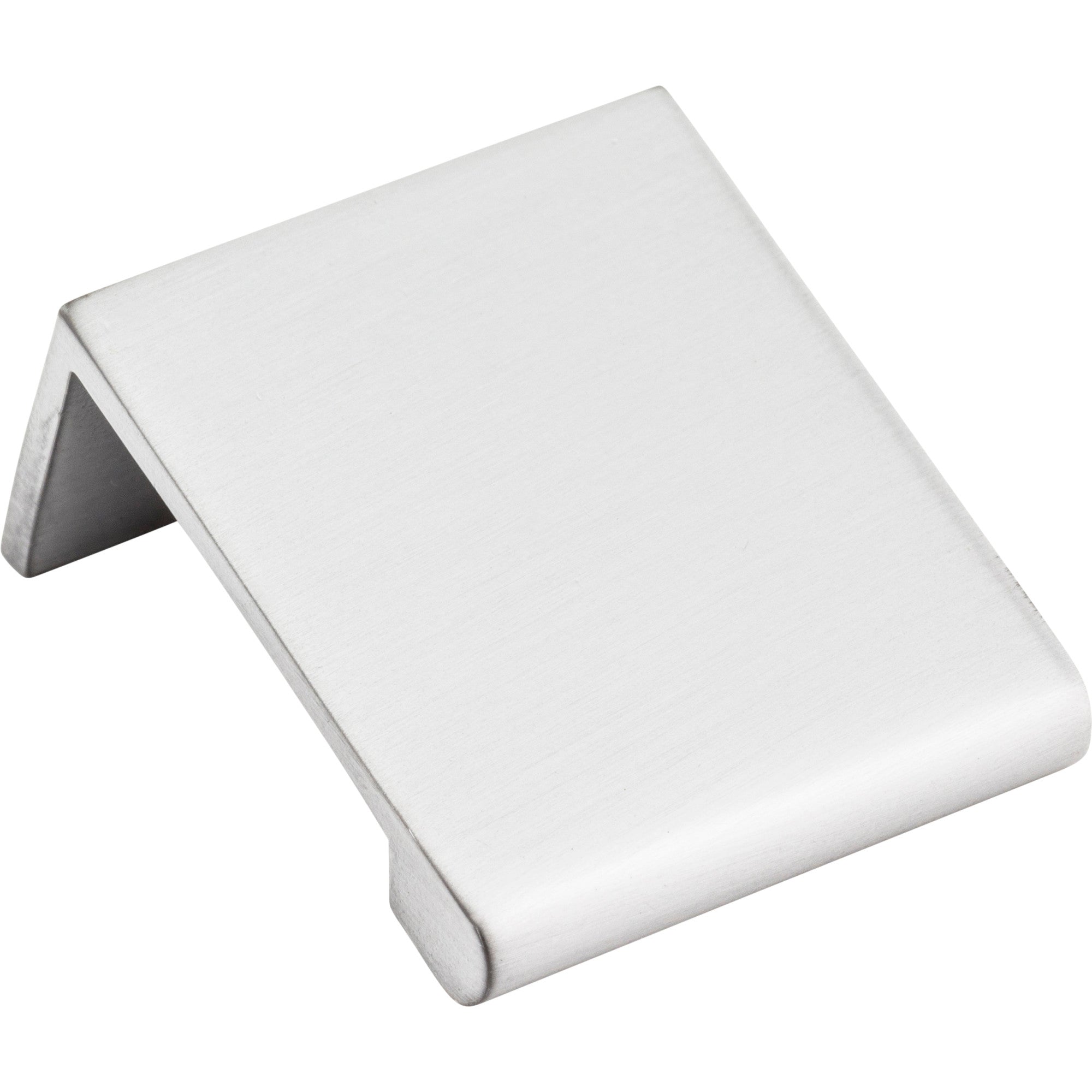 Edgefield Cabinet Tab Pull by Elements - Brushed Chrome