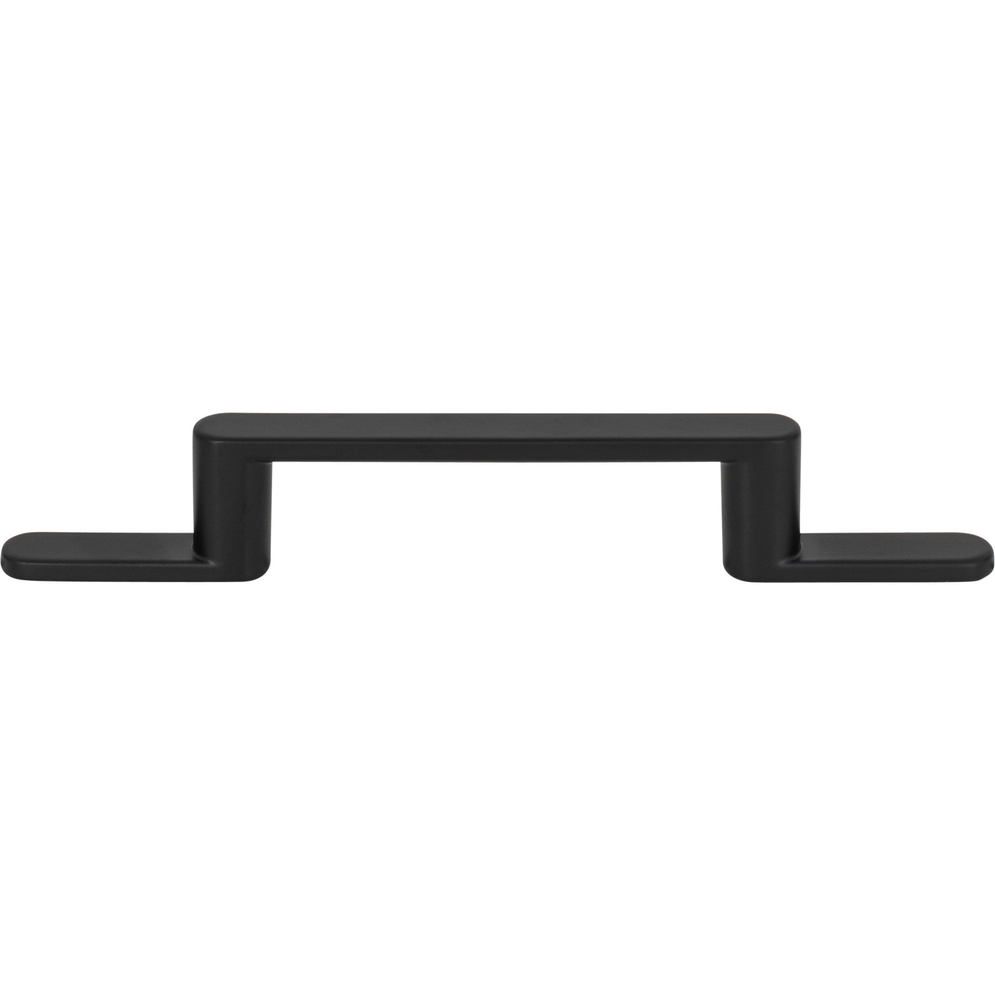 Alaire Pull by Atlas - 3-3/4" - Matte Black - New York Hardware