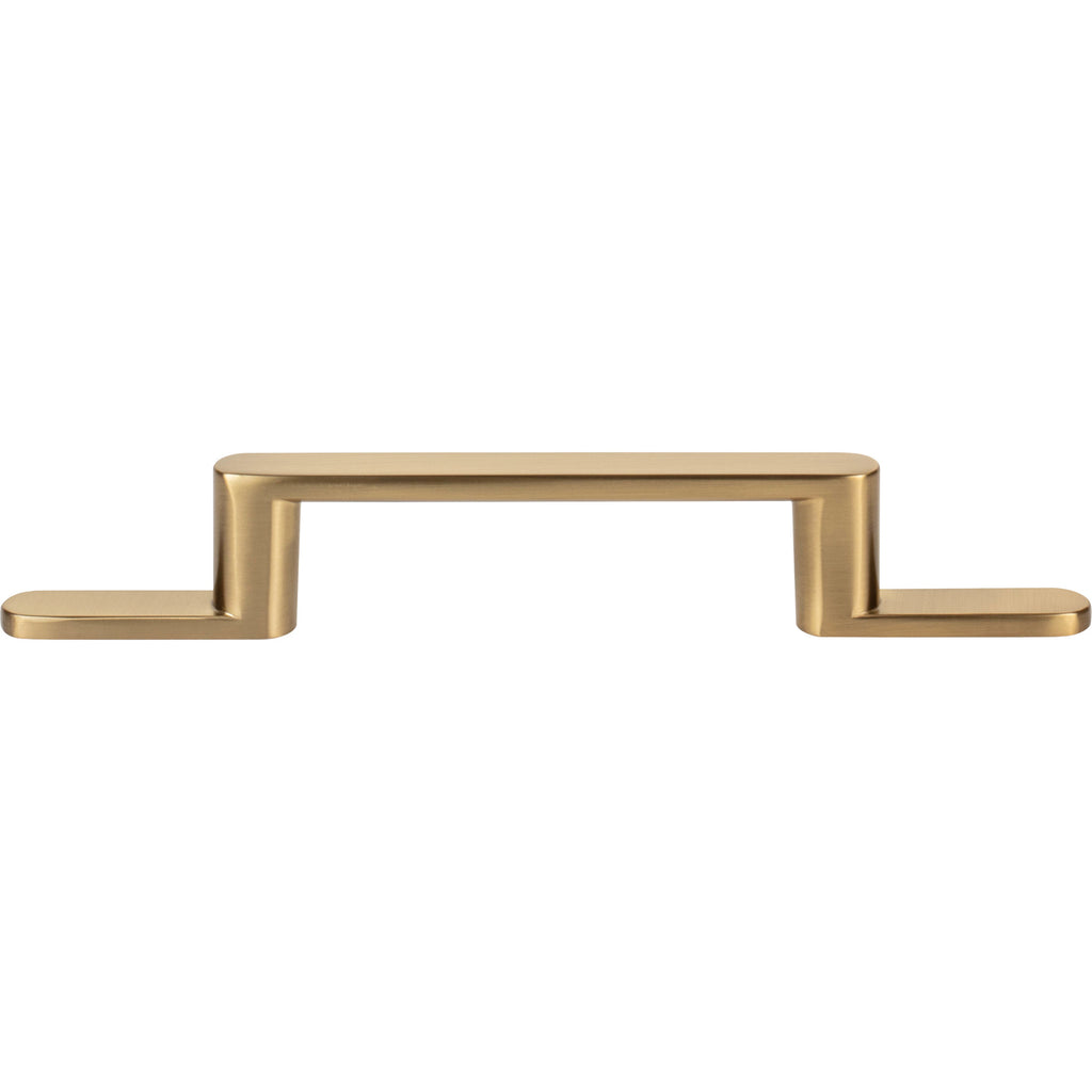 Alaire Pull by Atlas - 3-3/4" - Warm Brass - New York Hardware