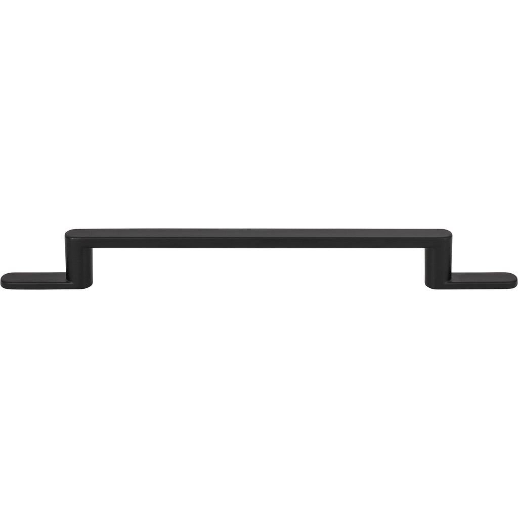 Alaire Pull by Atlas - 7-9/16" - Matte Black - New York Hardware