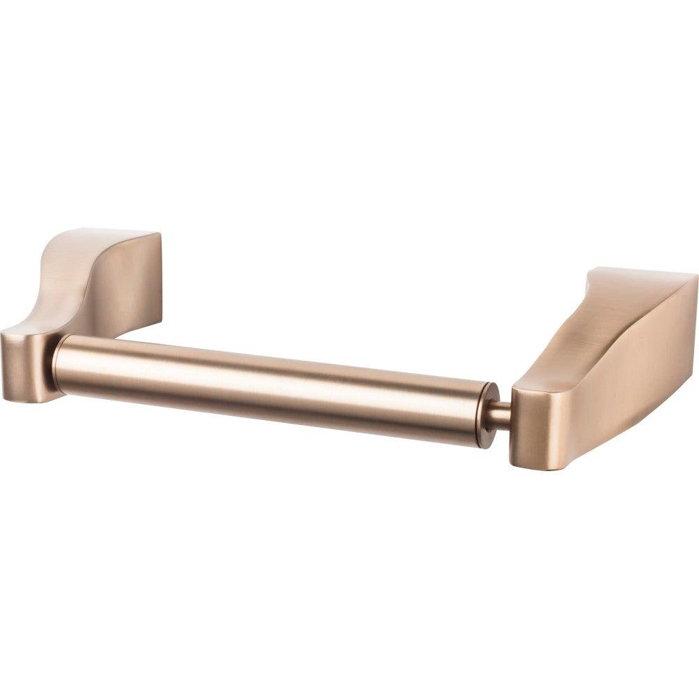 Aqua Bath Tissue Holder - Brushed Bronze - New York Hardware