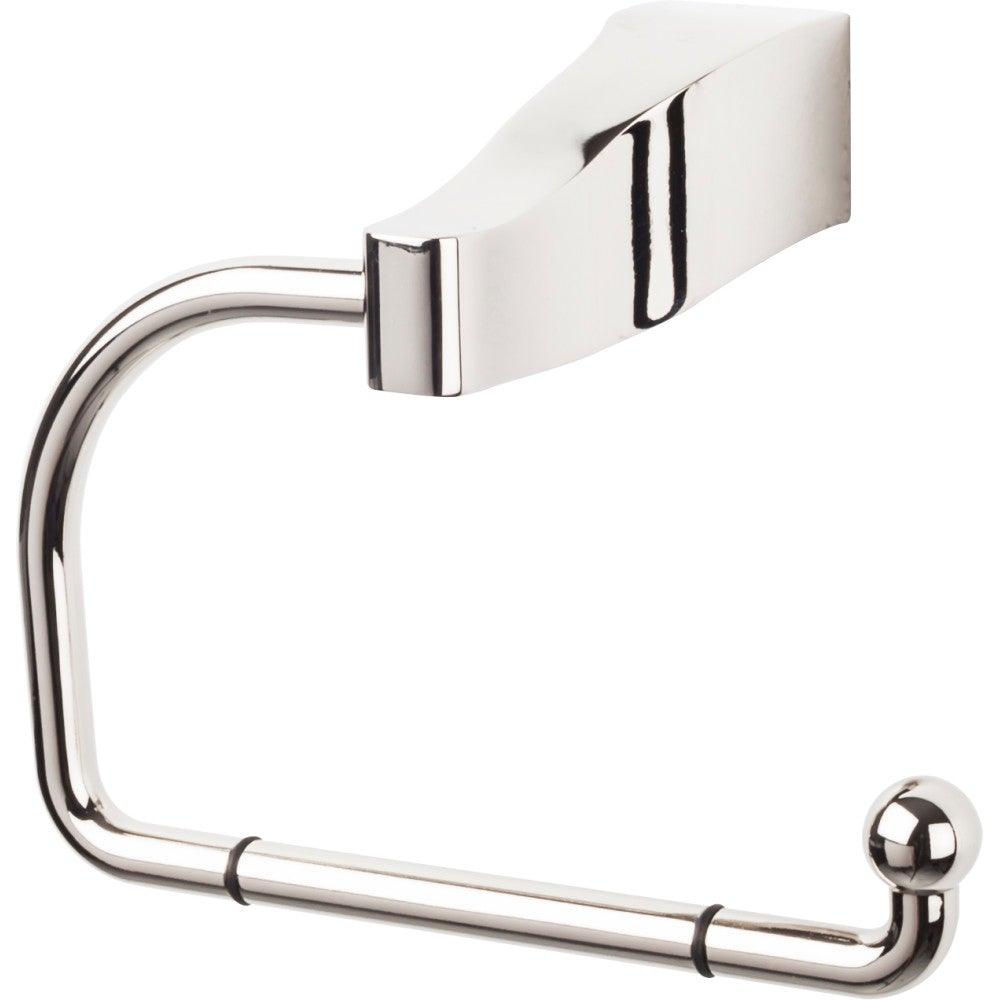 Aqua Bath Tissue Hook - Polished Nickel - New York Hardware