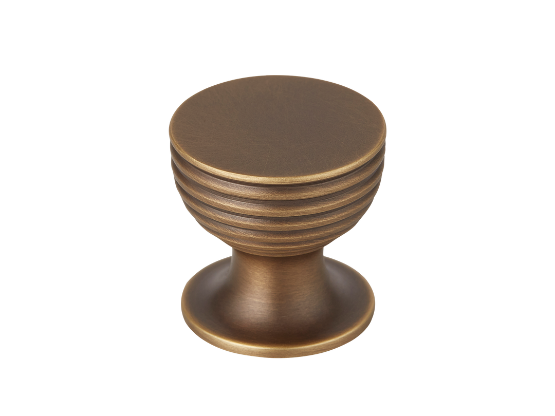 Aston Cabinet Knob by Armac Martin - 25mm - Satin Nickel Plate