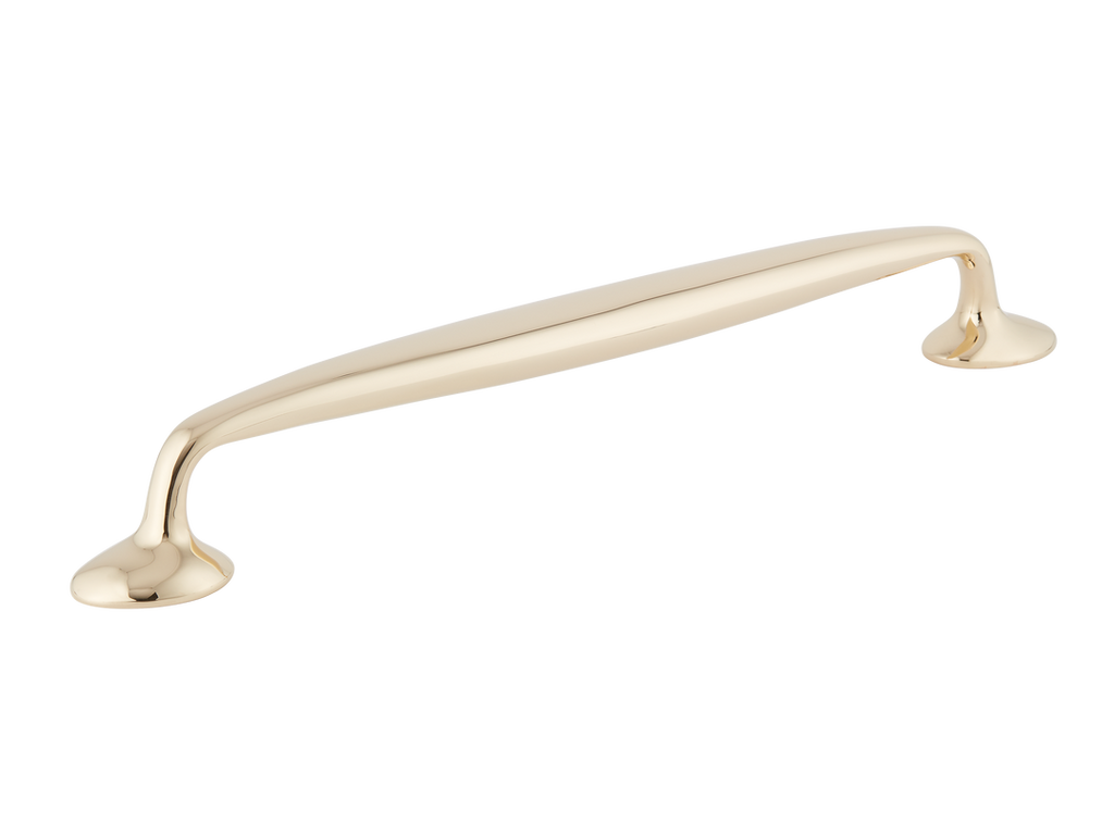 Bakes Appliance Pull by Armac Martin - 320mm - Polished Brass Unlacquered
