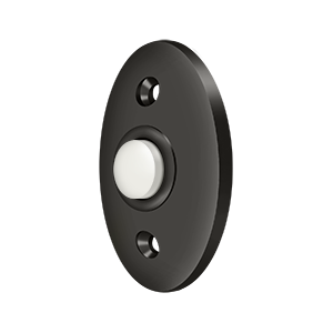Standard Door Bell Button by Deltana -  - Oil Rubbed Bronze - New York Hardware