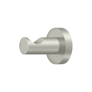 BBN Series Single Robe Hook by Deltana -  - Brushed Nickel - New York Hardware