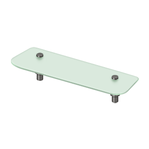 BBS Series Frosted Glass Shelf by Deltana - 15-3/4" - Oil Rubbed Bronze - New York Hardware
