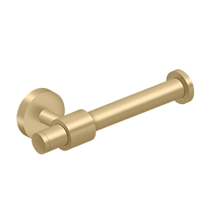 BBS Series Single Post "L" Toilet Paper Holder by Deltana -  - Brushed Brass - New York Hardware